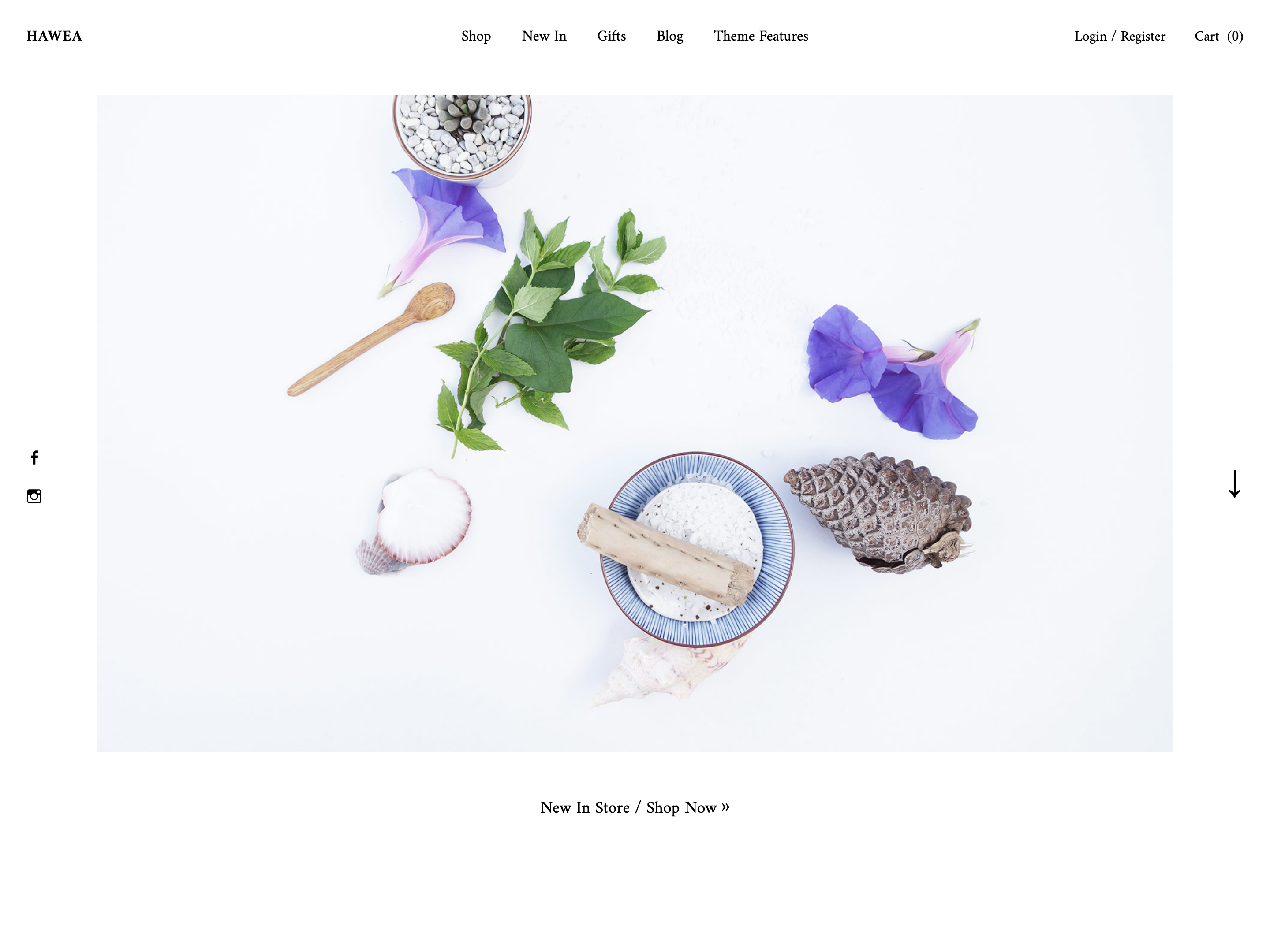 Hawea WordPress Theme for Shops