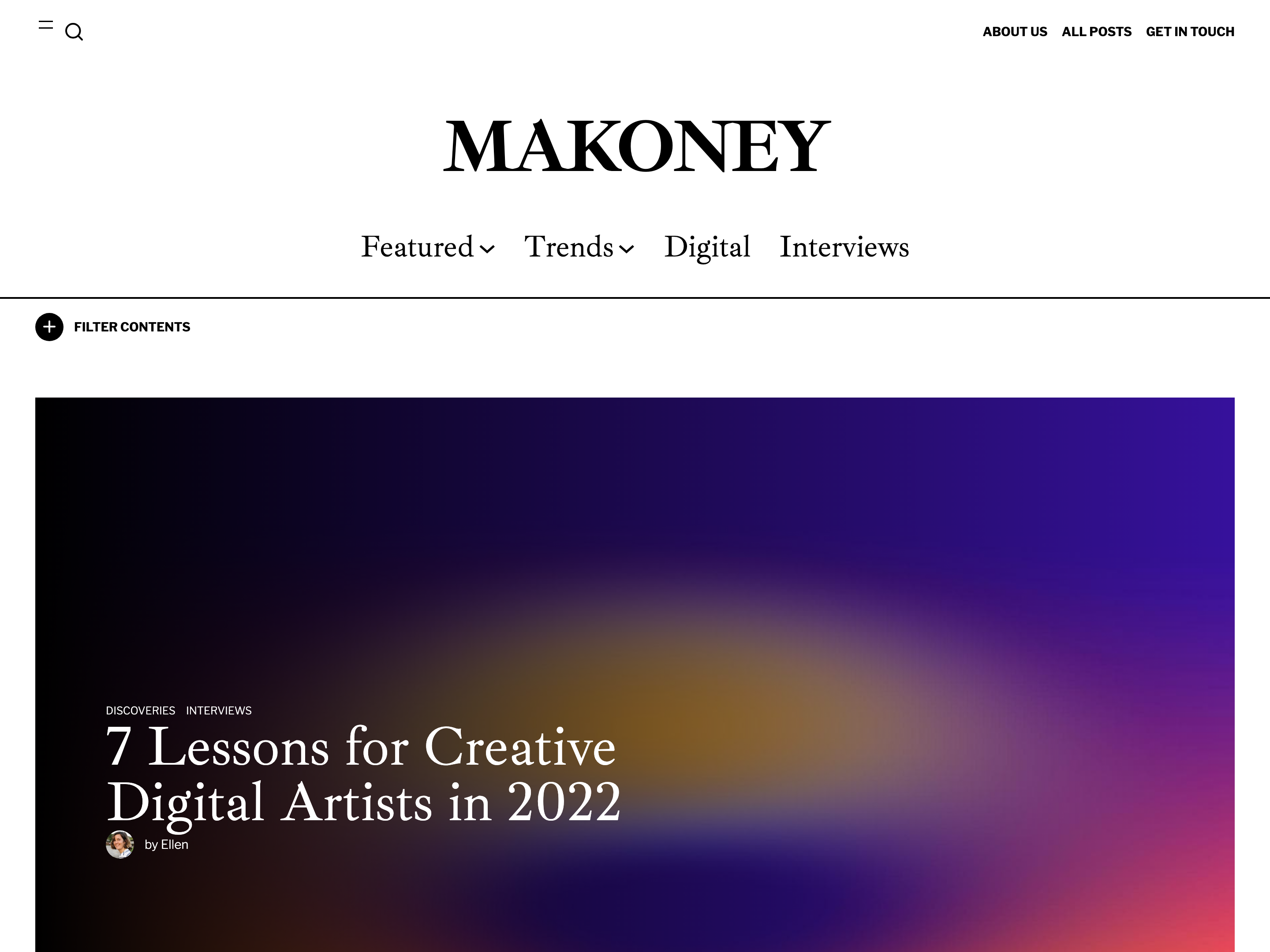 Makoney WordPress Theme for Blogs and Magazines