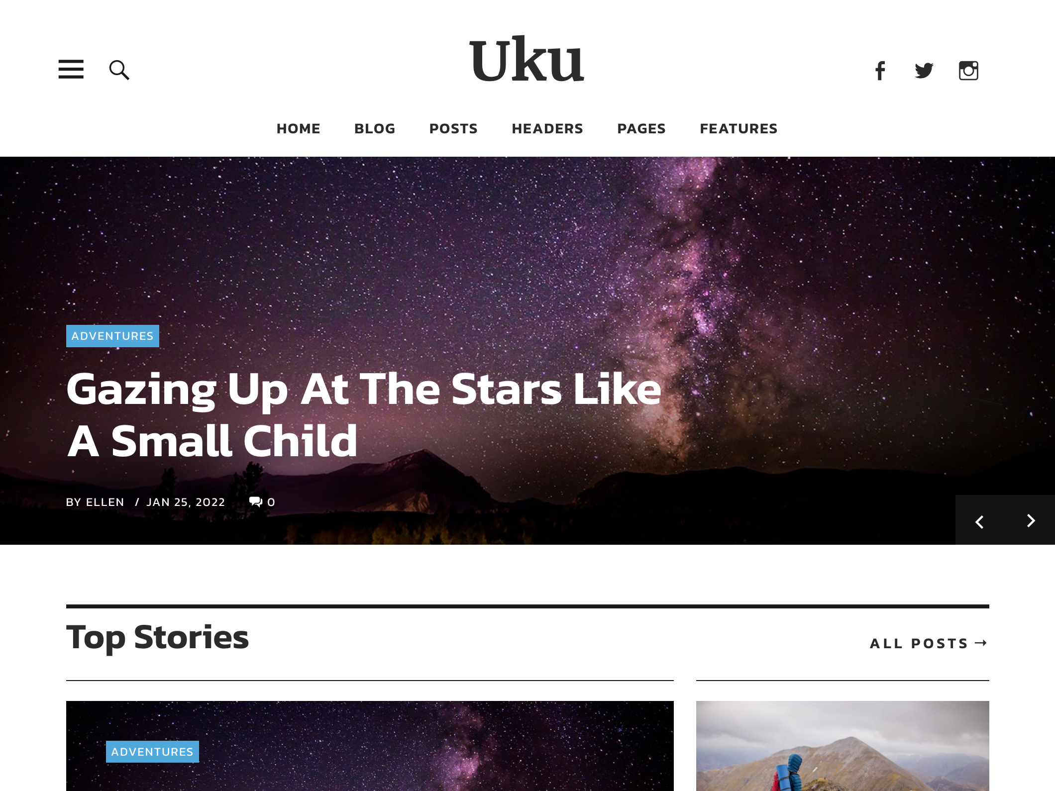 Uku WordPress Theme for Magazines